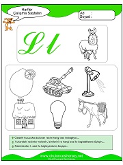 L Sesi Çalışma Sayfaları